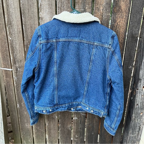 Levi’s Women’s Original Sherpa Trucker Jacket #36136-0037 Sz M - Picture 15 of 17